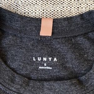 NWOT Lunya Restore Base Long Sleeve Tee Sz S